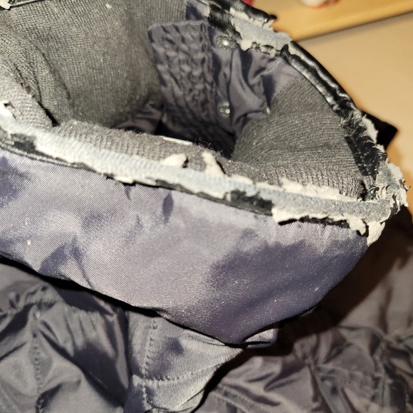 Cole Haan Signature Quilted Full Zip Jacket Men's Size Medium Black - Picture 6 of 10